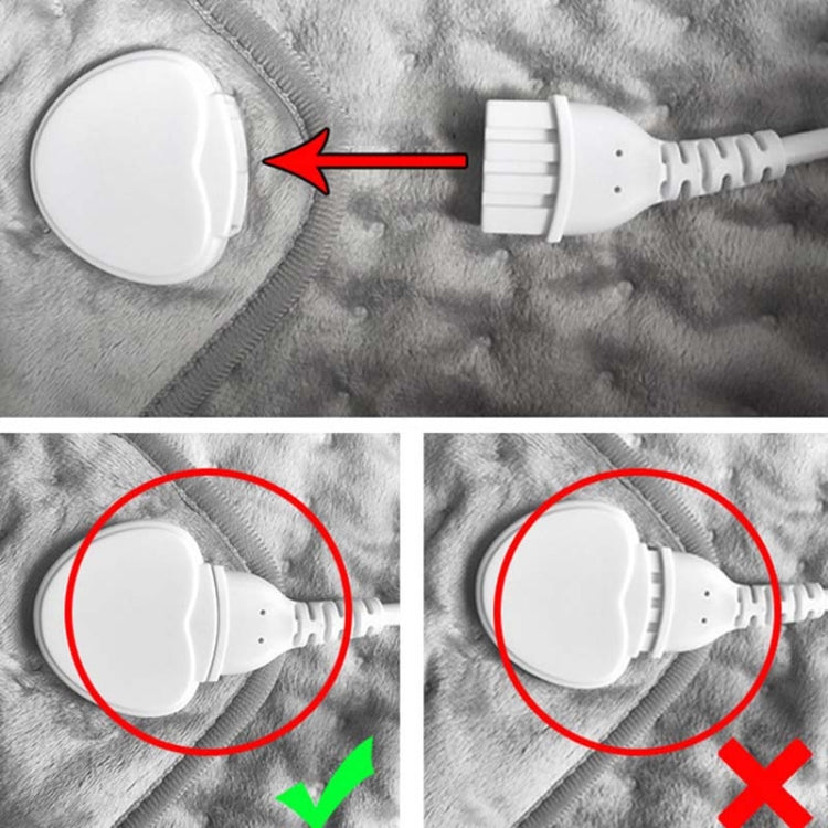 Scaldapiedi elettrico da 60 W per coperta riscaldante da uomo, UK Plug 240V, EU Plug 230V, US Plug 120V, AU Plug 240V