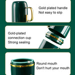 JM043 Set di tazze per collutorio domestico Coppia comoda scatola per spazzolini da viaggio, stile:, 2 Cups Dark Green, 2 Cups Black, 2 Cups White, 3 Cups Dark Green, 3 Cups Black, 3 Cups White