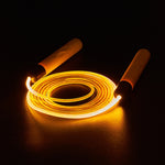 Corda per saltare incandescente Fitness Esercizio Student Racing Training, Yellow, Pink, Blue, Green