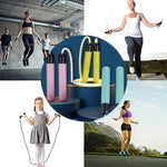Corda per saltare incandescente Fitness Esercizio Student Racing Training, Yellow, Pink, Blue, Green