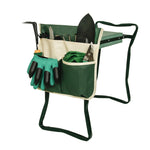 MTP-635 Borsa porta attrezzi per carrello da banco da giardinaggio, MTP-635 Green Beige Stitching, MTP-635 Green White Stripe, MTP-635 Blue White Stripe