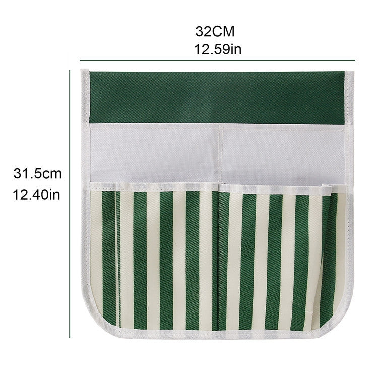 MTP-635 Borsa porta attrezzi per carrello da banco da giardinaggio, MTP-635 Green Beige Stitching, MTP-635 Green White Stripe, MTP-635 Blue White Stripe