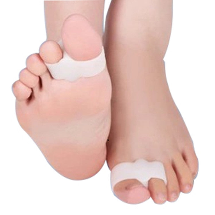 Cura del piede con separatore per dita a doppio anello, 5 Pairs Double Ring