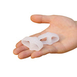Cura del piede con separatore per dita a doppio anello, 5 Pairs Double Ring