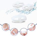 Cura del piede con separatore per dita a doppio anello, 5 Pairs Double Ring