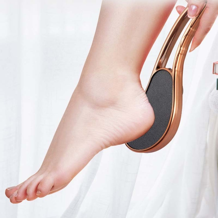 Smerigliatrice per piedi esfoliante Massaggio per i piedi del tallone, Frosted-Blue, Frosted-Deep Gray, Frosted-Golden, Nano-Blue, Nano-Gray, Nano-Gold
