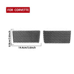 Adesivo per pannello specchietto di cortesia per Chevrolet Corvette C8, 2 pezzi/set