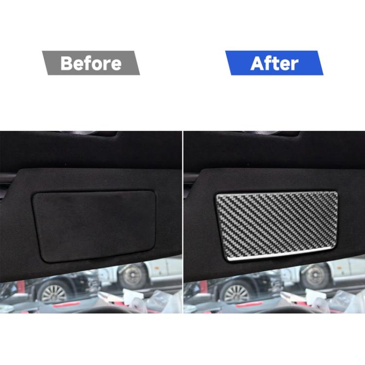 Adesivo per pannello specchietto di cortesia per Chevrolet Corvette C8, 2 pezzi/set