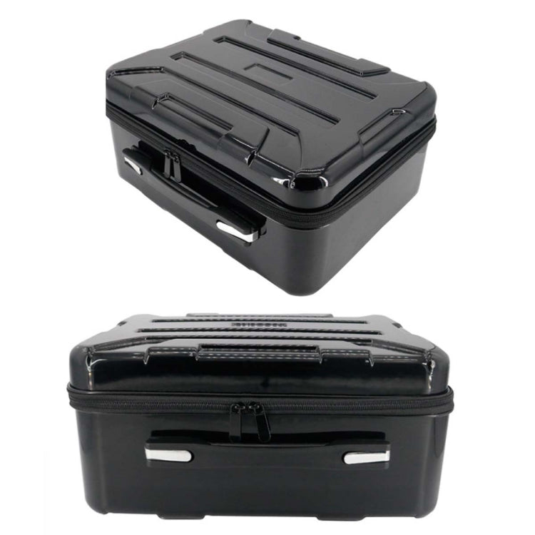 Custodia rigida impermeabile per PC per DJI Avata Drone, Black, Silver