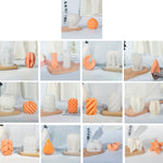 Stampo in silicone per candele profumate geometriche, LZ-411, LZ-411+Tool Set, LZ-413, LZ-413+Tool Set, LZ-412, LZ-412+Tool Set