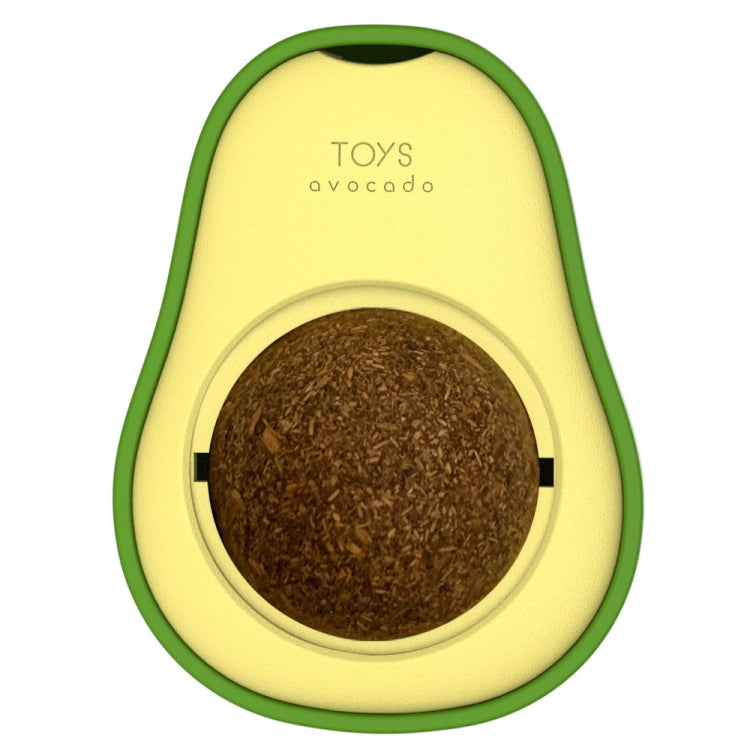 2 palline di erba gatta e avocado che stuzzicano il giocattolo per la pulizia dei denti di gatto, Mint Ball, Gall Fruit