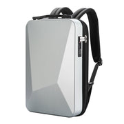 Bopai 61-93318A Zaino rigido impermeabile ed espandibile con foro di ricarica USB, specifiche:, Regular (Silver), Password (Silver), Regular (Black), Password (Black)