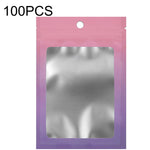 Sacchetto di imballaggio sigillato per cavo dati per gioielli con chiusura lampo in alluminio da 100 pezzi, dimensioni:, 7.5x10cm (Pink Gradually Purple), 7.5x10cm (Blue Gradually Pink), 7.5x10cm (Blue Gradient), 7.5x10cm (Yellow Gradient)             ...