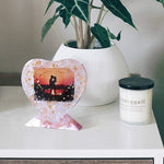 Stampo in silicone fai-da-te con cornice per foto quadrata a forma di cuore, specifiche:, S (Rectangle), S (Heart-shaped), L (Heart-shaped), L (Square), Vertical Rectangle