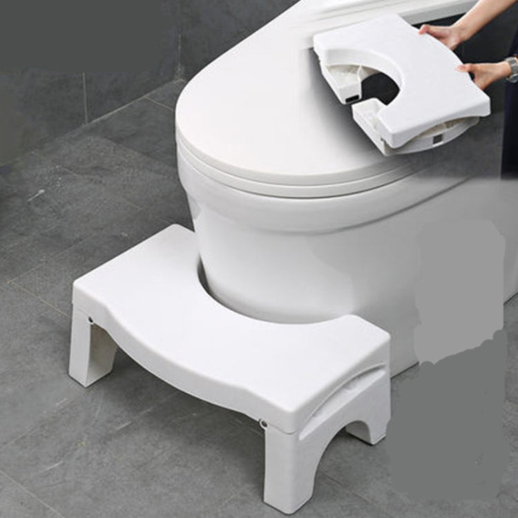 Poggiapiedi pieghevole antiscivolo per WC 41x25 cm