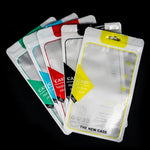 Custodia per telefono 100PCS Borsa per imballaggio autosigillante traslucida Yin Yang, 12x21cm(Blue), 12x21cm(Green), 12x21cm(Yellow), 12x21cm(Black), 12x21cm(Red)