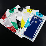 Custodia per telefono 100PCS Borsa per imballaggio autosigillante traslucida Yin Yang, 12x21cm(Blue), 12x21cm(Green), 12x21cm(Yellow), 12x21cm(Black), 12x21cm(Red)