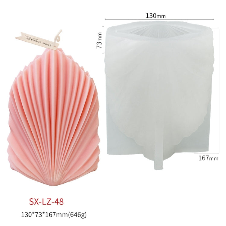 Stampo in silicone per candele profumate fai da te capesante, LZ-48, LZ-66, LZ-197, LZ-217, LZ-216, SX-LZ-305, SX-LZ-306, SX-LZ-307