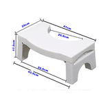 Poggiapiedi per WC antiscivolo Pieghevole Poggiapiedi vasino per bambini Sgabello ausiliario per WC professionale, Non-slip Toilet