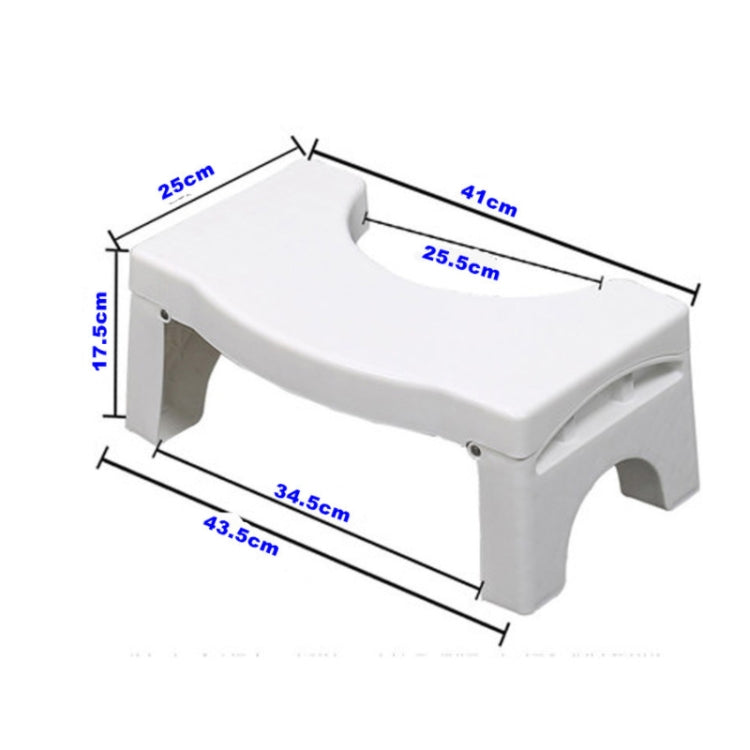 Poggiapiedi per WC antiscivolo Pieghevole Poggiapiedi vasino per bambini Sgabello ausiliario per WC professionale, Non-slip Toilet
