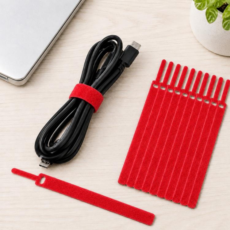 Organizzatore cavi autoadesivo 50 pezzi colorati