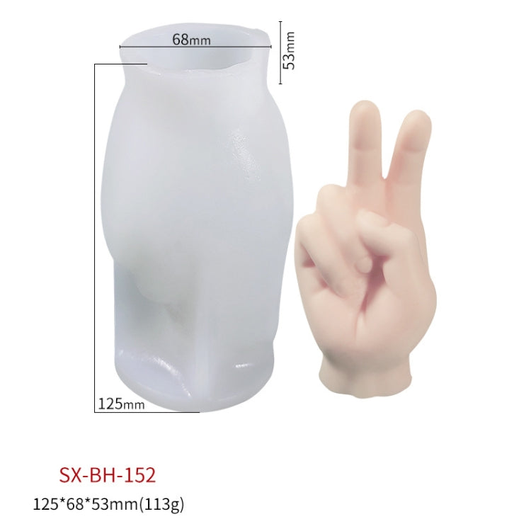 Stampo in silicone per candele profumate a forma di mano fai-da-te, BH-152, BH-153, BH-154, BH-155, SX-LZ-332, SX-LZ-331