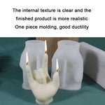 Stampo in silicone per candele profumate a forma di mano fai-da-te, BH-152, BH-153, BH-154, BH-155, SX-LZ-332, SX-LZ-331
