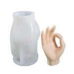 Stampo in silicone per candele profumate a forma di mano fai-da-te, BH-152, BH-153, BH-154, BH-155, SX-LZ-332, SX-LZ-331