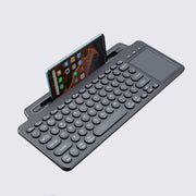 Tastiera wireless Bluetooth 2.4G con staffa per slot per schede, With Touchpad, No Touchpad