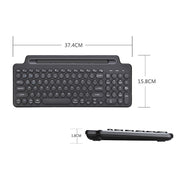 Tastiera wireless Bluetooth 2.4G con staffa per slot per schede, With Touchpad, No Touchpad