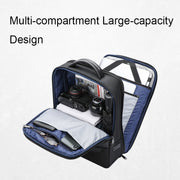 Bopai 61-120621A Zaino per laptop impermeabile da esterno con porta di ricarica USB, specifiche:, Regular Version, Expansion Version
