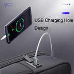 Bopai 61-120621A Zaino per laptop impermeabile da esterno con porta di ricarica USB, specifiche:, Regular Version, Expansion Version
