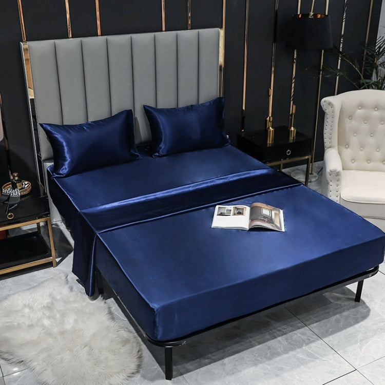 2 paia di federe in seta di ghiaccio per biancheria da letto in tessuto per la casa, dimensioni:, 50x75cm, 50x90cm
