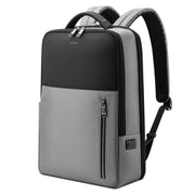 Bopai 61-68118 Zaino per laptop antifurto multifunzionale resistente all'usura con foro di ricarica USB
