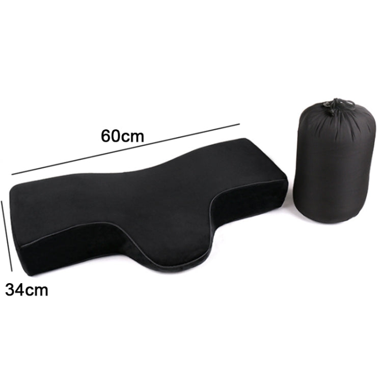 Cuscino per ciglia Cuscino in memory foam a rimbalzo lento, 60x34x12 cm