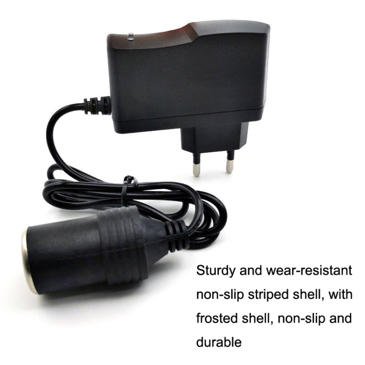 Adattatore di alimentazione per auto da 220 V a 12 V da 2 pezzi, US Plug, EU Plug, UK Plug, AU Plug