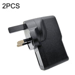 Adattatore di alimentazione per auto da 220 V a 12 V da 2 pezzi, US Plug, EU Plug, UK Plug, AU Plug