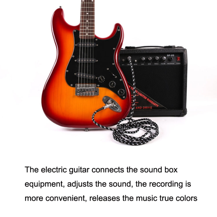Cavo audio per chitarra con riduzione rumore 0,5-6 metri