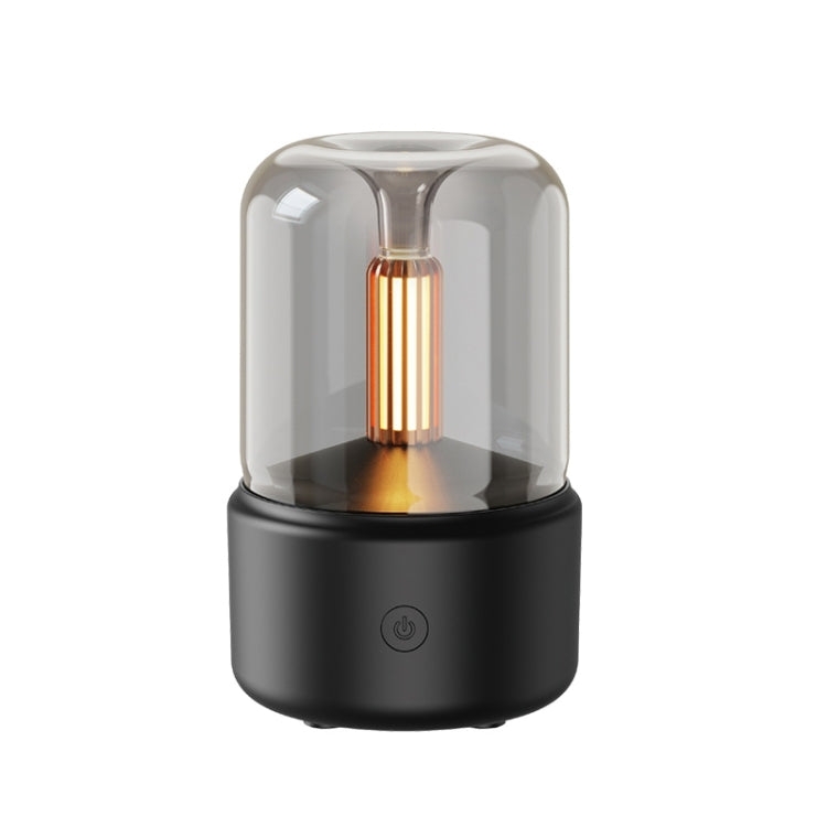 Umidificatore a luce notturna effetto candela 120 ml