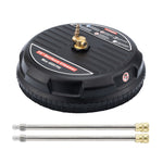 Pulitore ad alta pressione per pavimenti rotondi, dimensioni:, 15 inch Plastic+2 Shots, 15 inch Stainless Steel+2 Shots