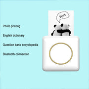 Mini Student Domanda sbagliata Stampante termica Bluetooth, White, Pink, Yellow