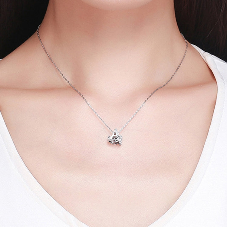 BSC030 26 lettere braccialetto fai da te accessori con perline zircone argento perline, stile:, Y, Z