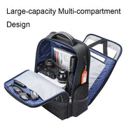 Bopai 61-121591 Zaino da lavoro multifunzionale antifurto per laptop con foro di ricarica USB, 61-121591