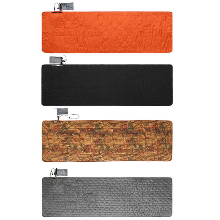Materassino riscaldante portatile intelligente da campeggio invernale all'aperto, 198x61cm Orange, 198x61cm Black, 198x61cm Gray, 198x61cm Flower