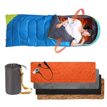 Materassino riscaldante portatile intelligente da campeggio invernale all'aperto, 198x61cm Orange, 198x61cm Black, 198x61cm Gray, 198x61cm Flower