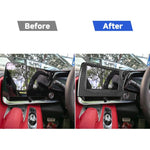 Adesivo per cornice dello schermo del pannello di controllo centrale per Chevrolet Corvette C8 con guida a destra, Right-Hand Drive