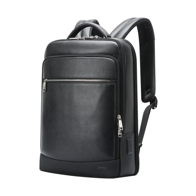 Bopai 61-121561 Zaino da lavoro multifunzionale antifurto per laptop con foro di ricarica USB, 61-121561