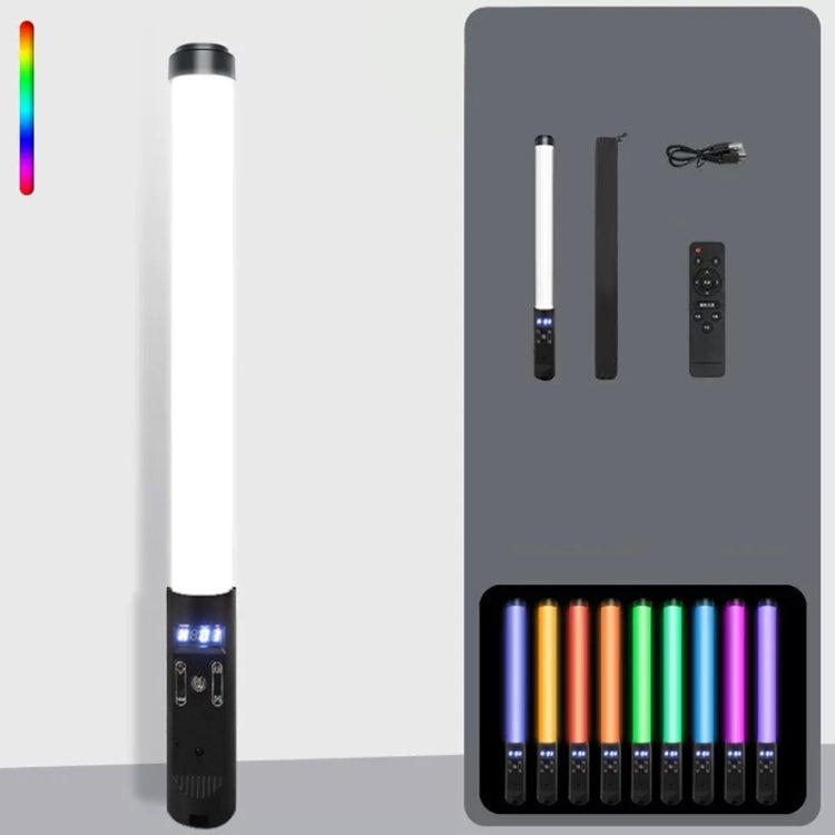 Fotografia RGB Luce di riempimento Lega di alluminio Lampada per pittura leggera a colori a mano