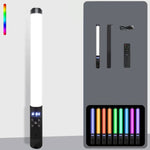 Fotografia RGB Luce di riempimento Lega di alluminio Lampada per pittura leggera a colori a mano