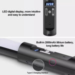 Fotografia RGB Luce di riempimento Lega di alluminio Lampada per pittura leggera a colori a mano